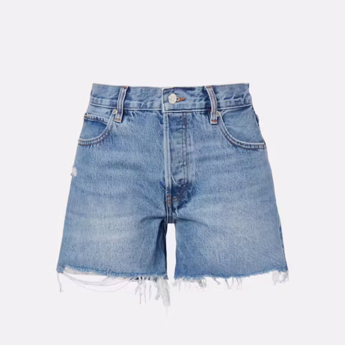 The Long Hang Denim Shorts