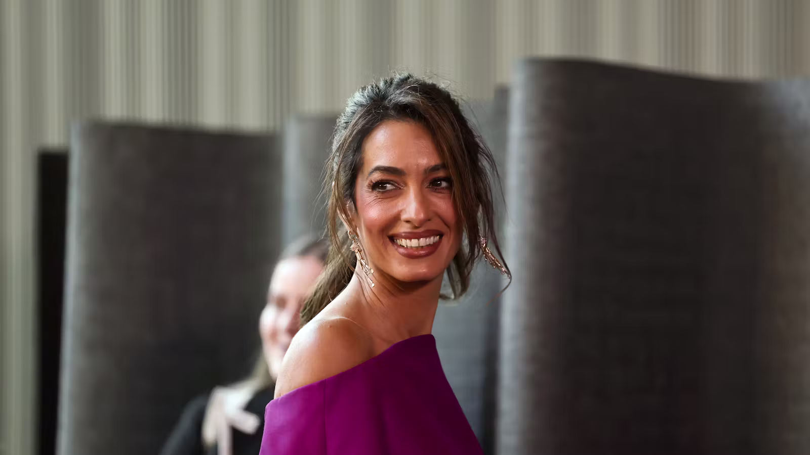 Amal Clooney's "Bell-Bottom Haircut" Is All Kinds Of Groovy