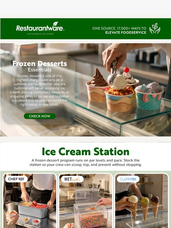 Scoop into Summer with Soft Serve Essentials