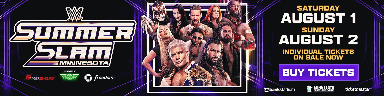 SummerSlam Tickets On Sale Now