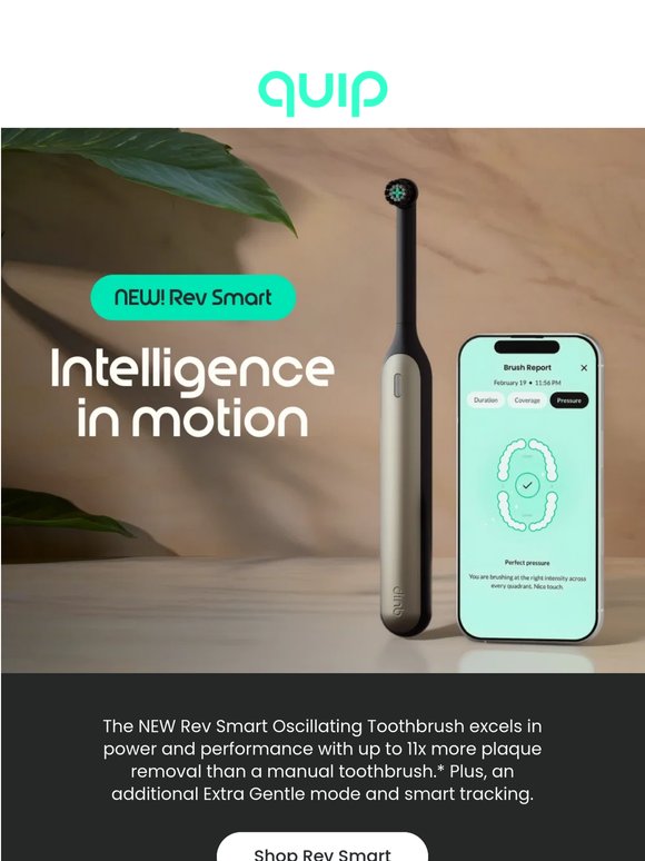 New! Rev precision. Smart edition. 📱🪥