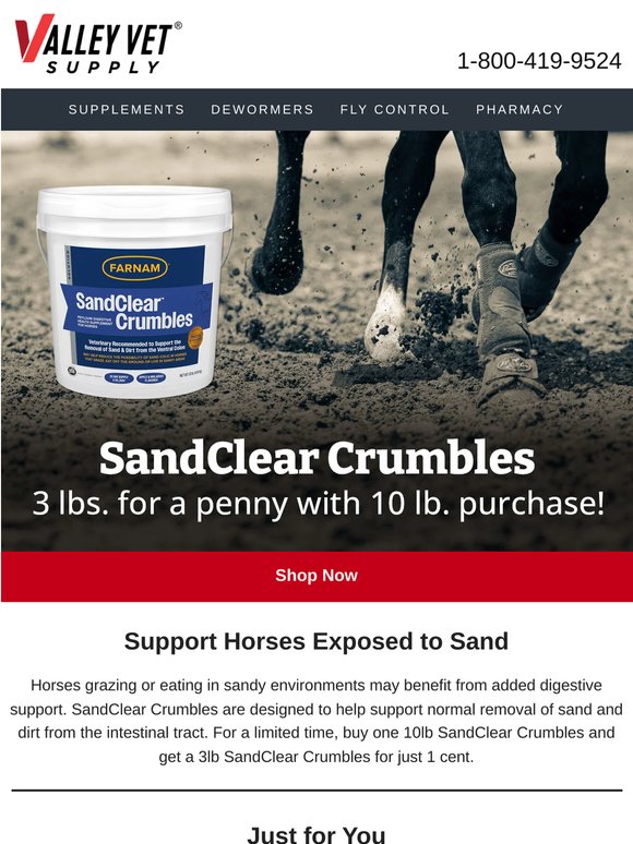 Get a 3lb SandClear for Just 1¢