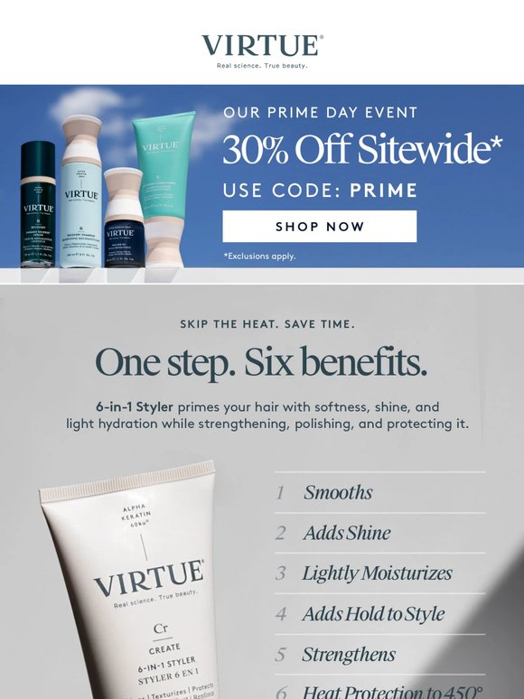 Skip the heat. Save time