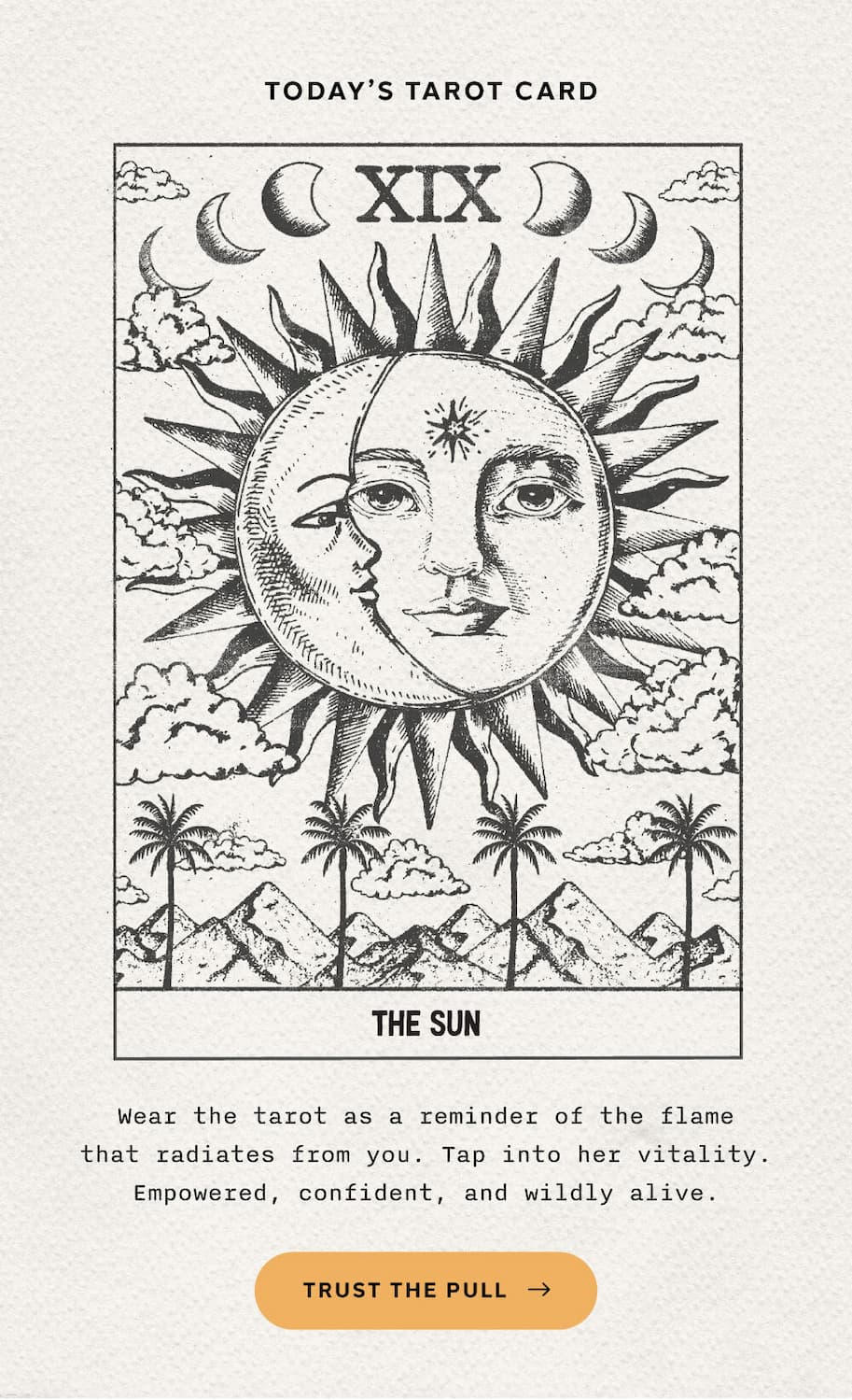 TODAY'S TAROT CARD