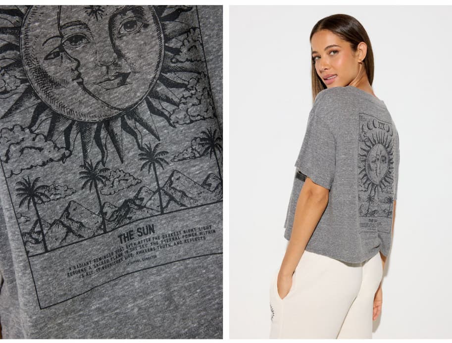 Felize Short Sleeve V-Neck Tee