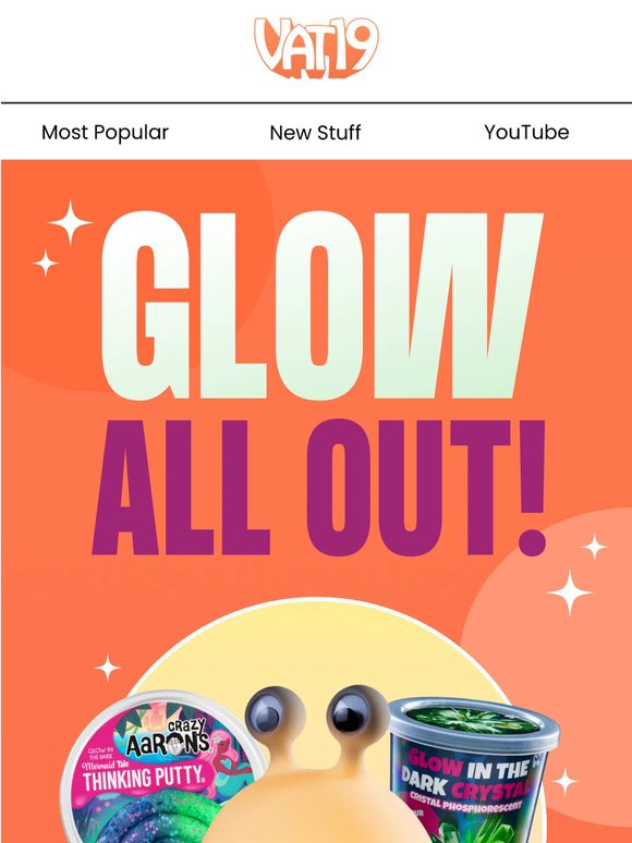 Glow all out - brighten up your day! ⭐⭐⭐