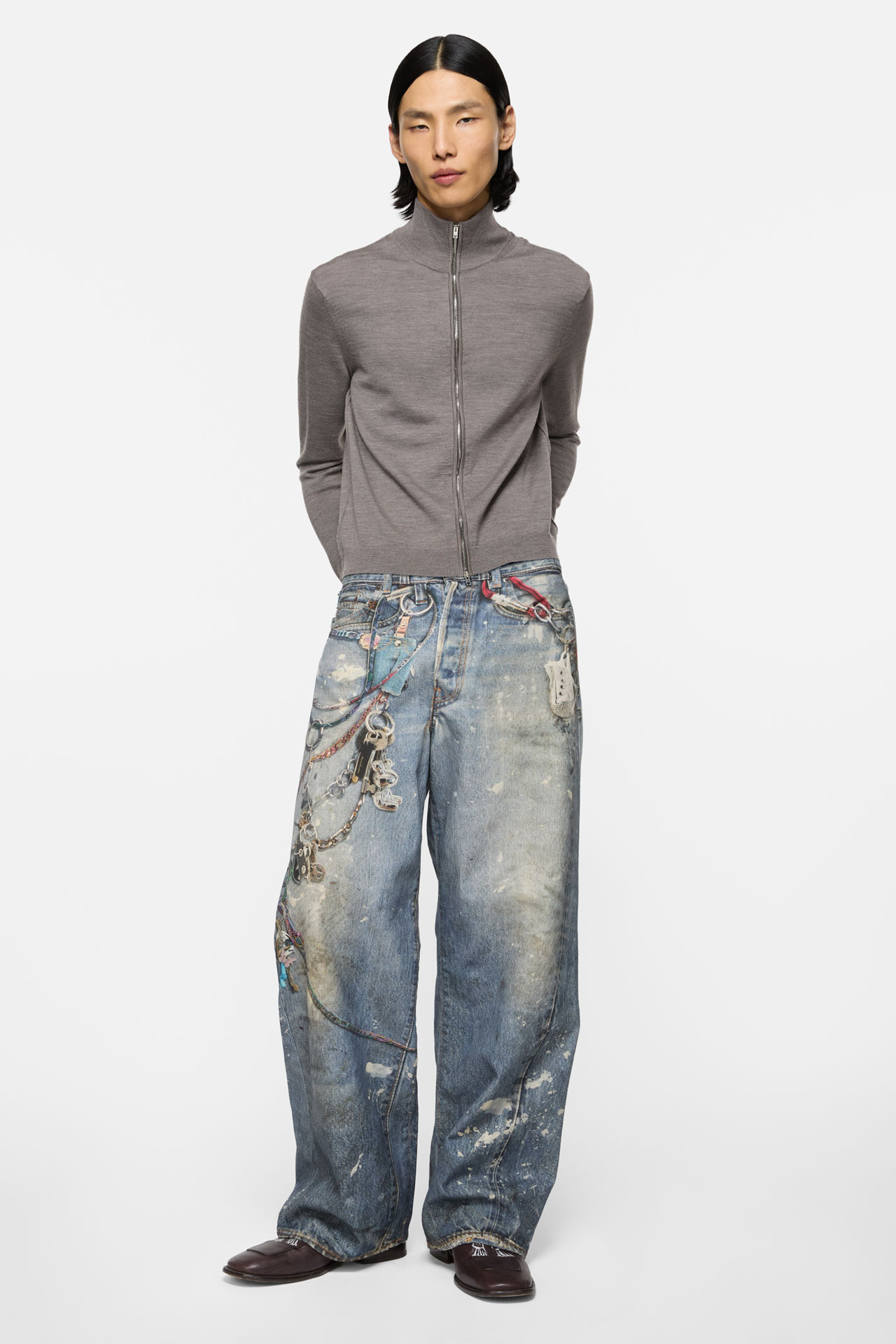 Printed Denim
