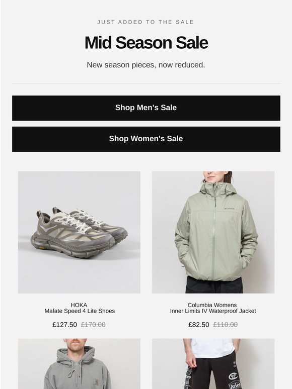 Mid Season Sale