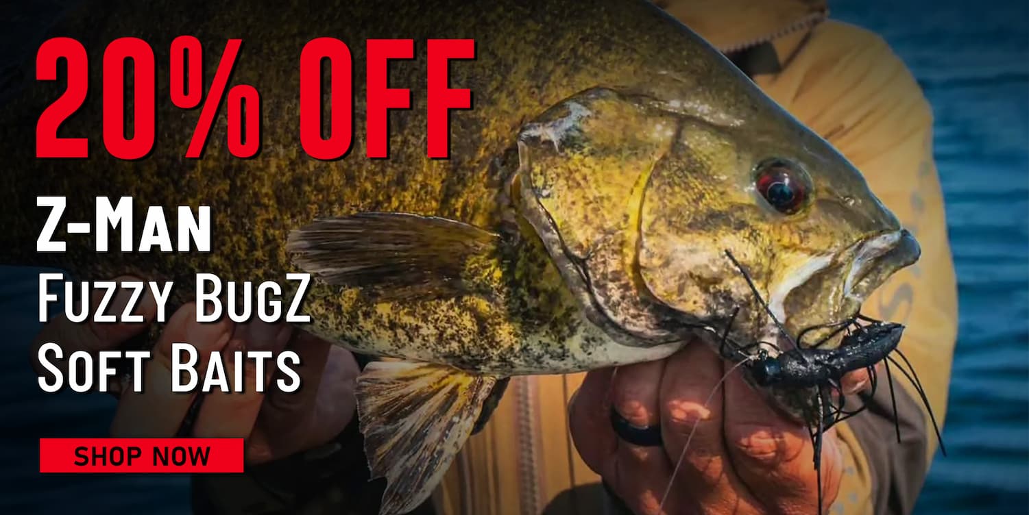 20% Off Z-Man Fuzzy BugZ Soft Baits Shop Now