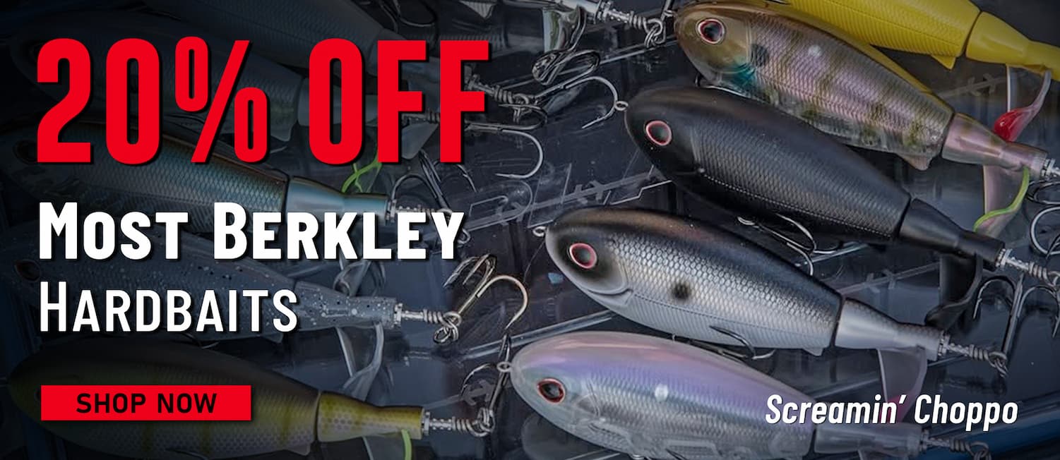 20% Off  Most Berkley Hardbaits Screamin' Choppo Shop Now