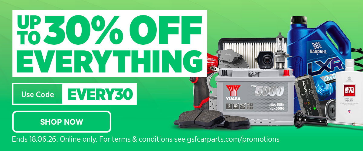 Up to 30% off everything - Use code EVERY30