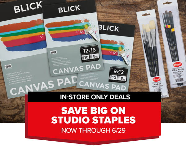 Save Big on Studio Staples Now Through 6/29