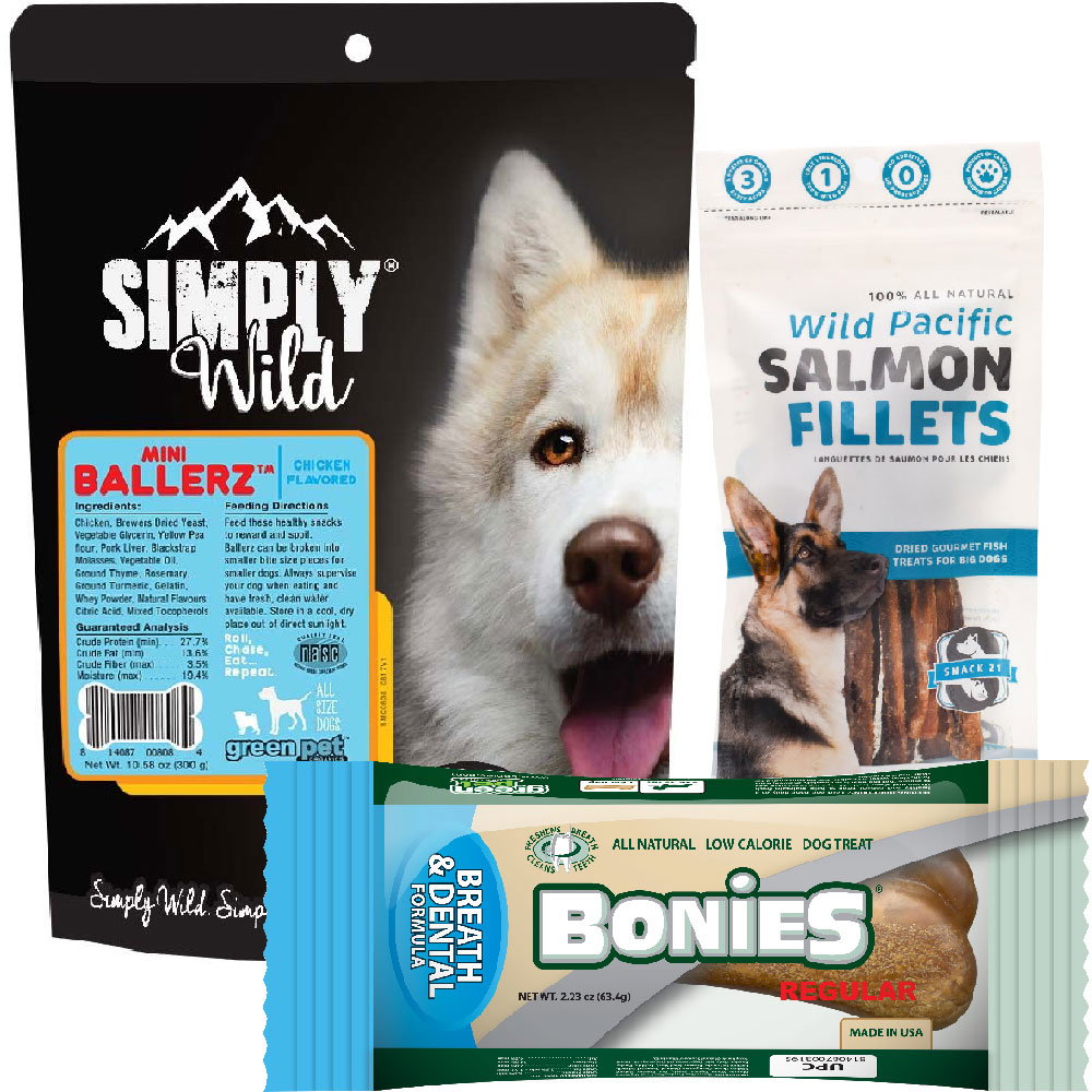 Image of Tasty Treats Gift Set For Dogs