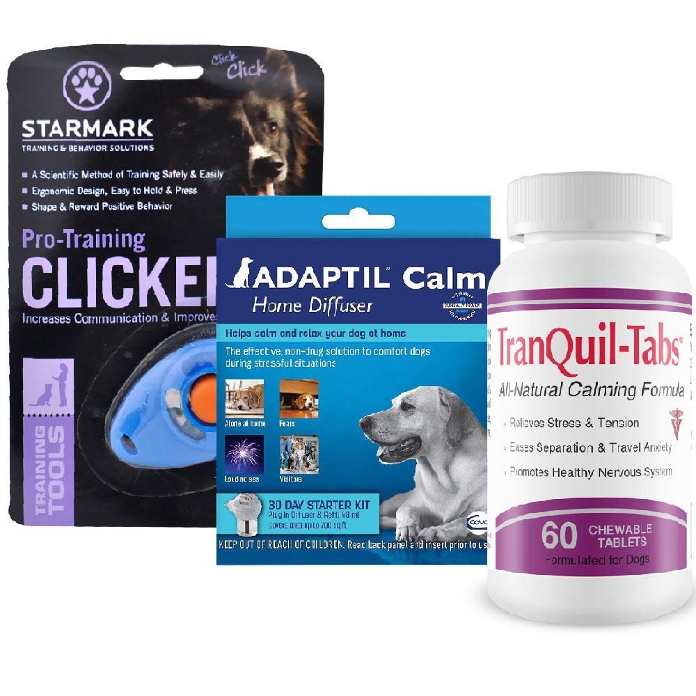 Image of Natural Calming Kit + Training for Dogs (3-Pieces)
