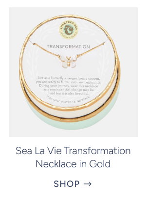 Sea La Vie Transformation Necklace in Gold