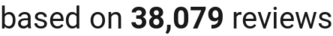 number of reviews