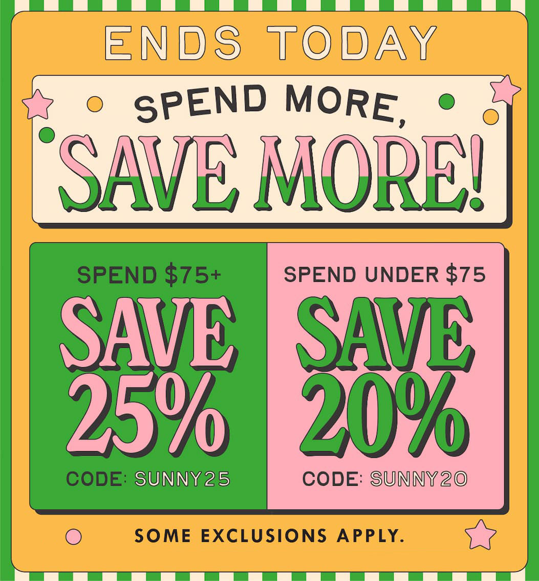 Spend More, Save More! 