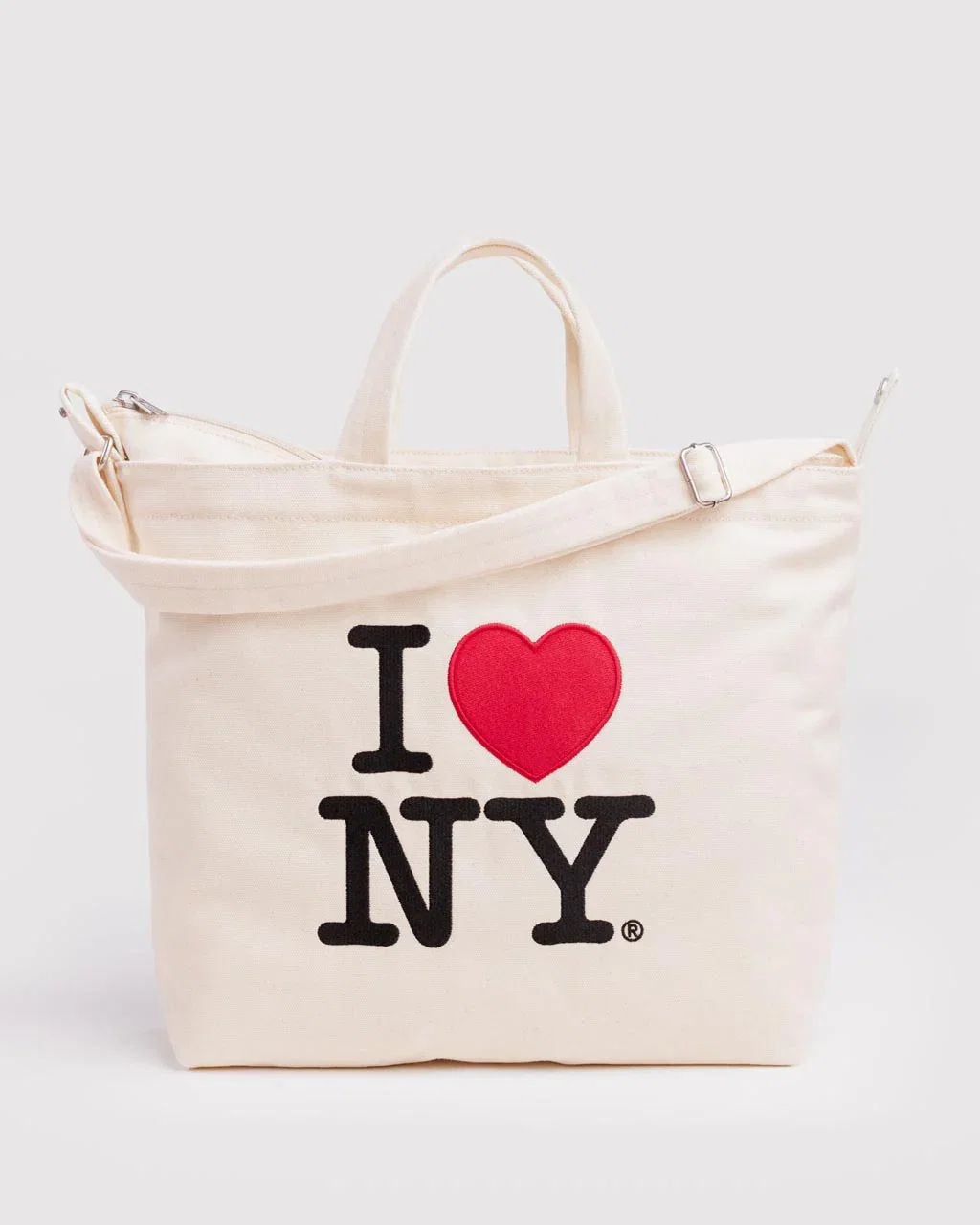 Image of Horizontal Zip Duck Bag - I Love NY