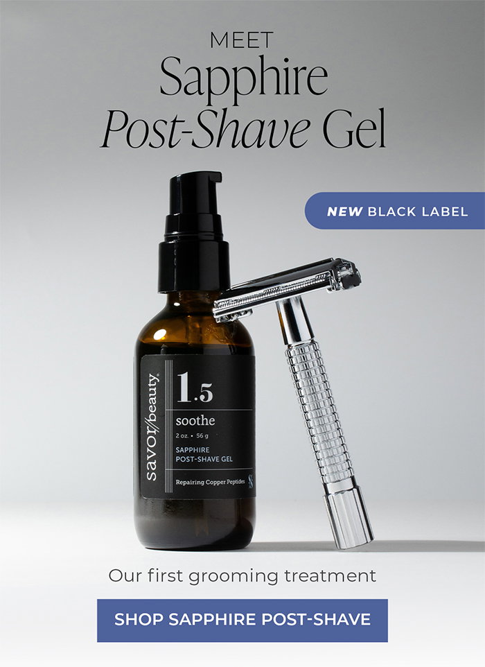 MEET SAPPHIRE POST-SHAVE GEL