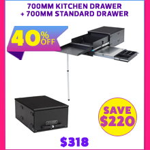 700mm Kitchen Drawer + 700mm Standard Drawer