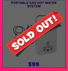 Portable Gas Hot Water System - Sold Out