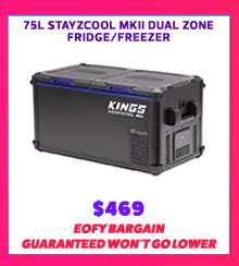 75L Stayzcool MKII Dual Zone Fridge/Freezer