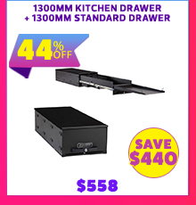 1300mm Kitchen Drawer + 1300mm Standard Drawer
