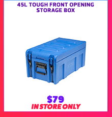 45L Tough Front Opening Storage Box