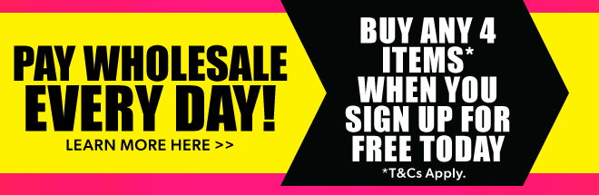 Pay Wholesale Every Day!