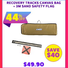 Recovery Tracks Canvas Bag + 3m Sand Safety Flag