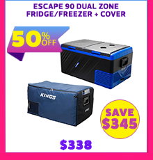 Escape 90 Dual Zone Fridge/Freezer + Fridge/Freezer Cover