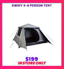 Kwiky 4-6 Person Tent