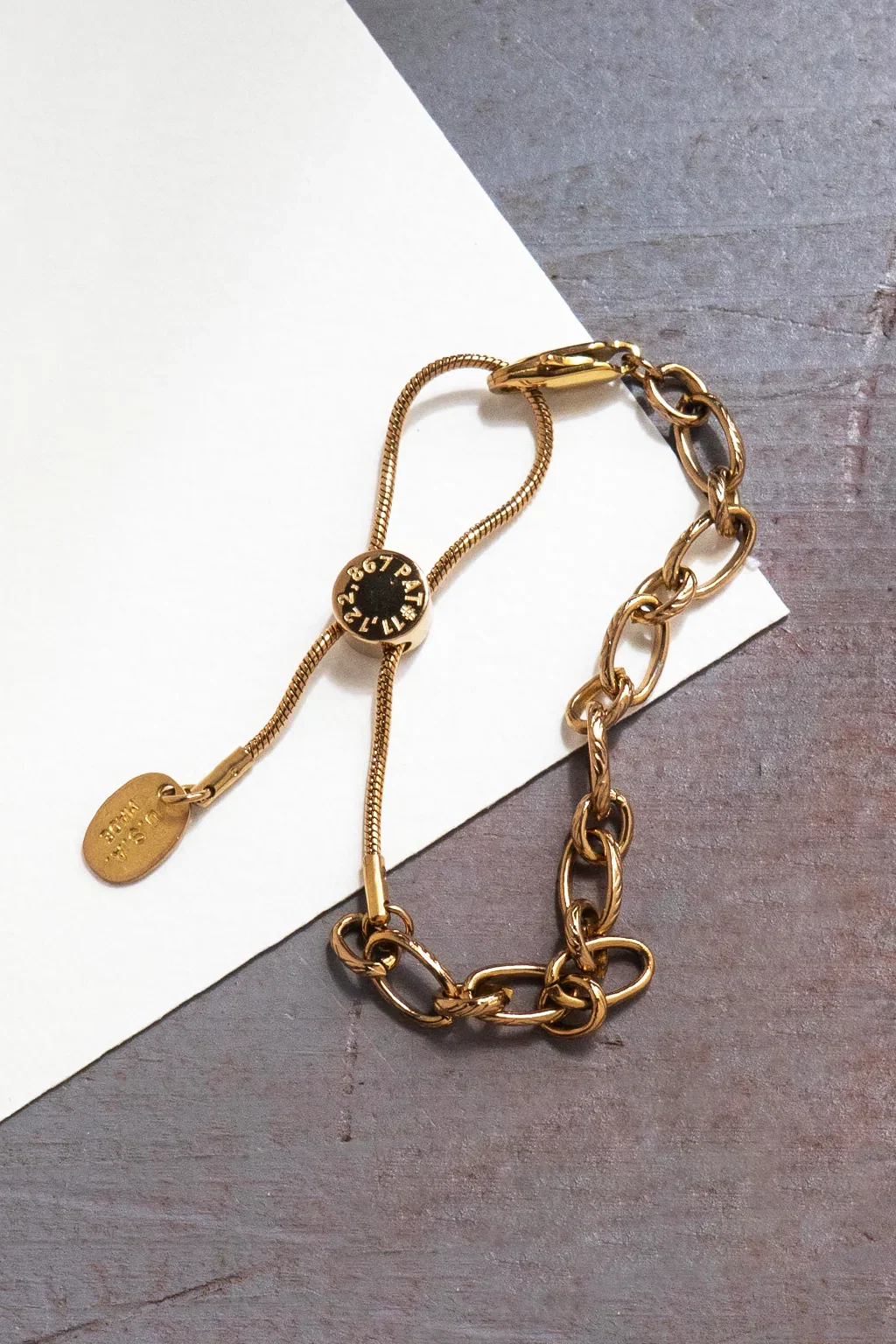 Image of No. 404 mercer chain adjustable bracelet