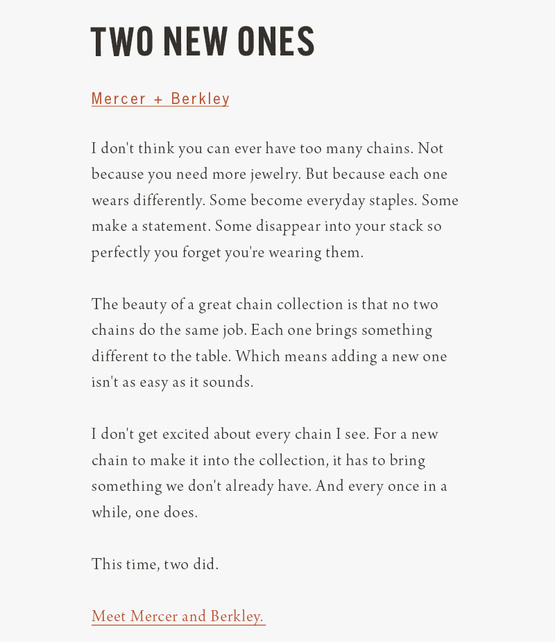 Shop Mercer + Berkley