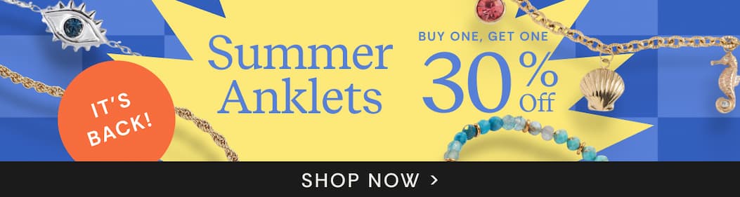 Summer Anklets | Buy One Get One 30% OFF | Shop The Deal