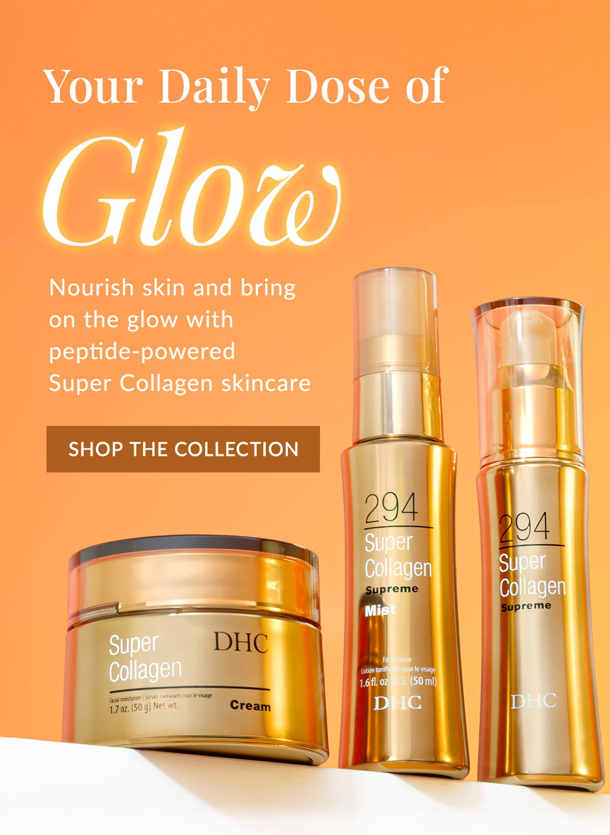 Nourish skin with peptide-powered Super Collagen skincare