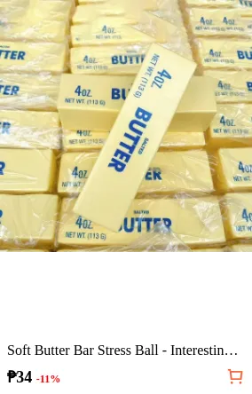 Soft Butter Bar Stress Ball -...