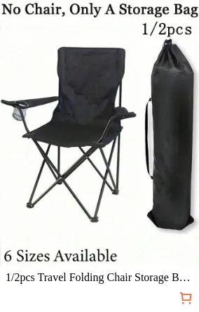 1/2pcs Travel Folding Chair...
