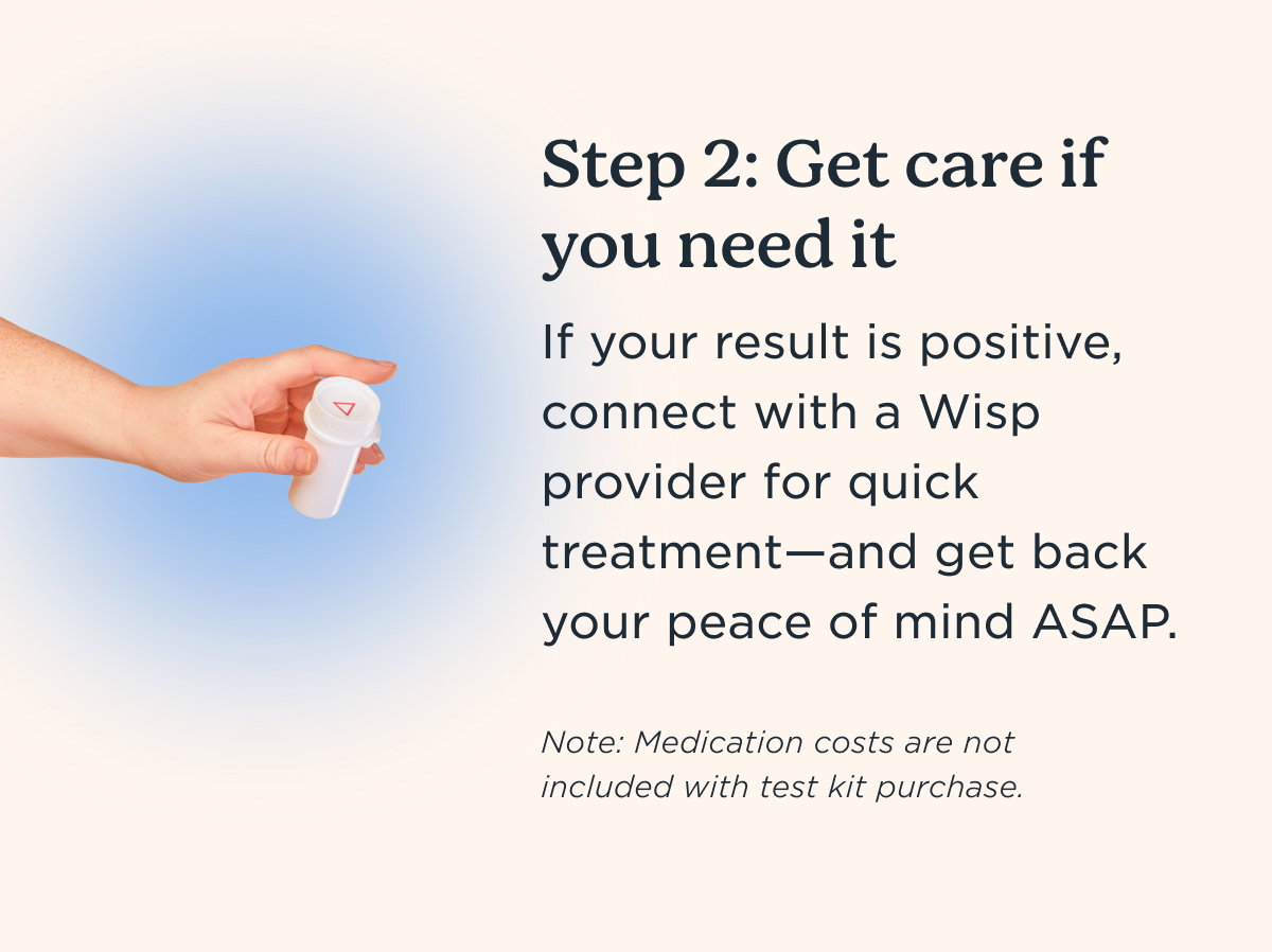 Step 2: Get care if you need it 