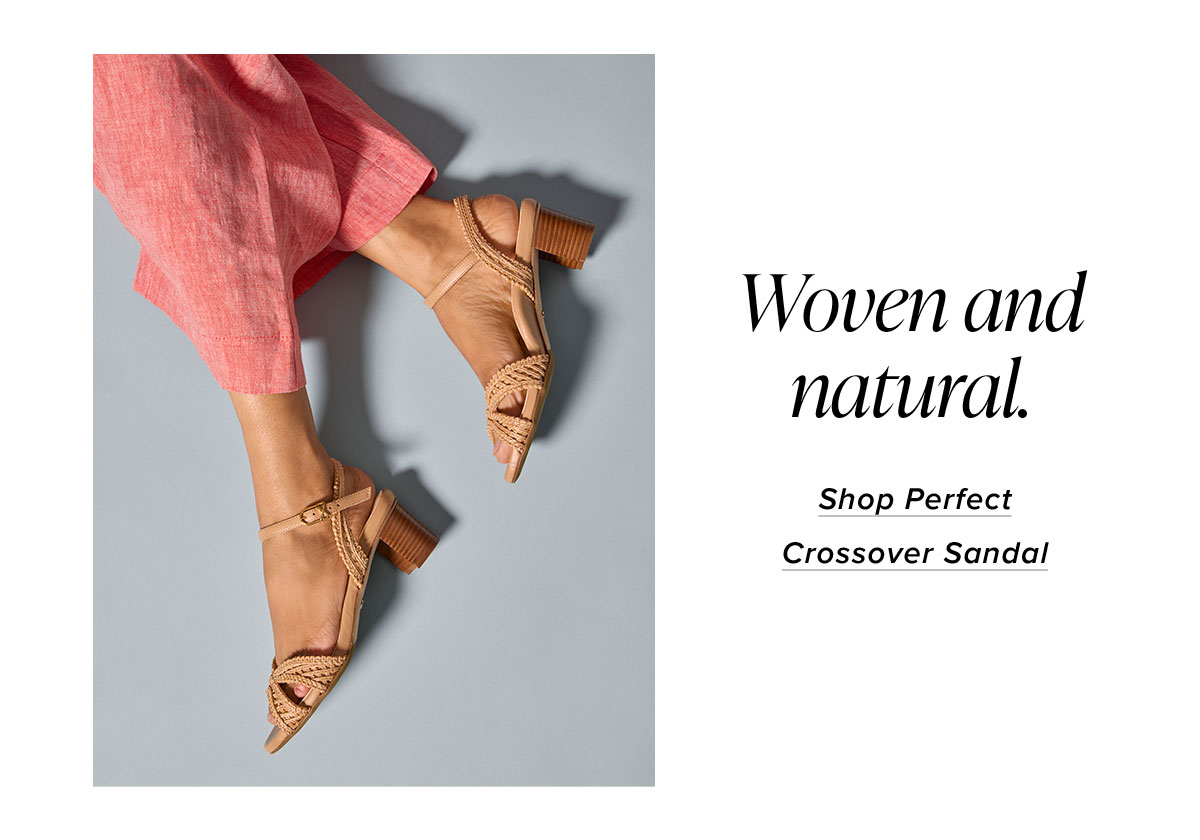 Woven and natural.