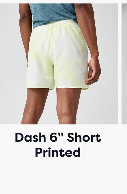 Dash 6 Short Printed