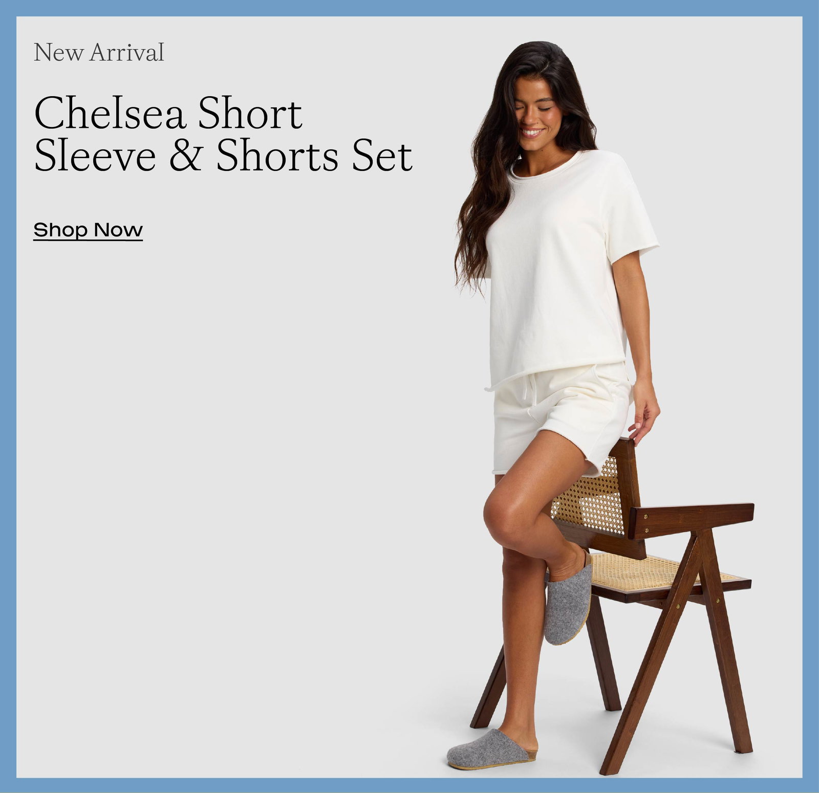 Chelsea Short Sleeve & Short Set Shop Now