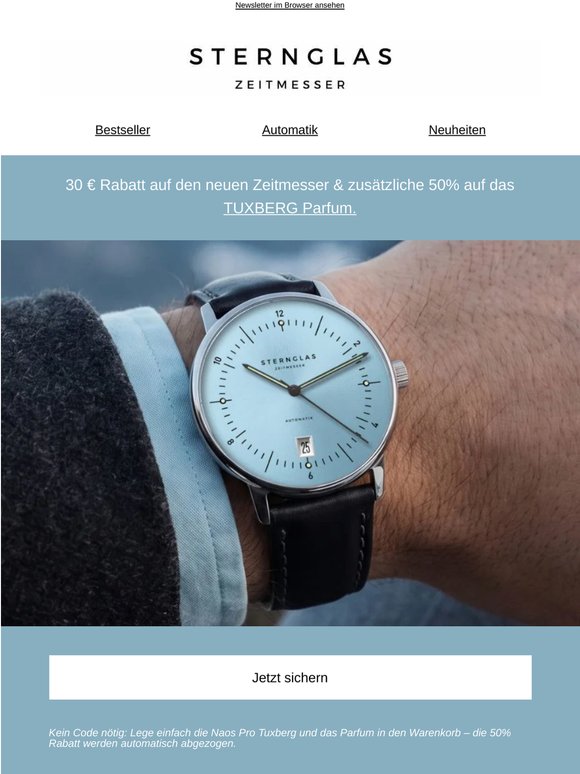 Entdecke die Naos Pro Automatik Edition Tuxberg!