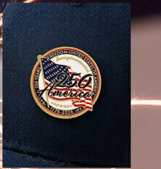 America 250 Years Pin