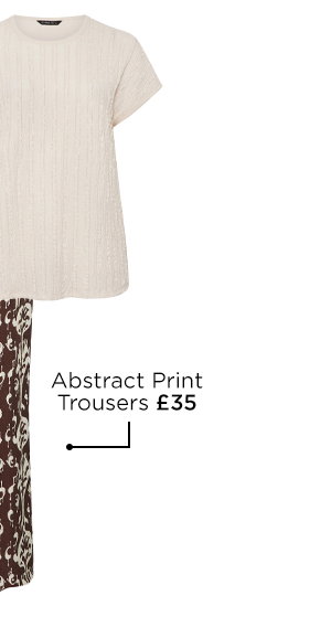 EVANS Curve Ivory White Textured Front Top