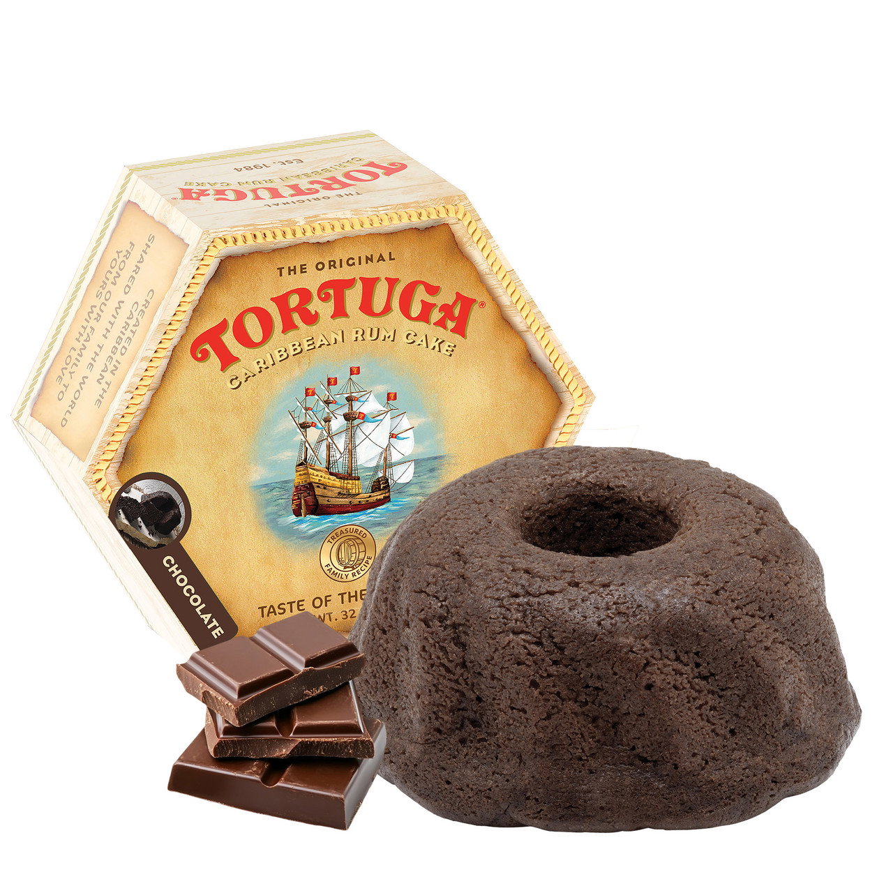 Image of Chocolate Rum Cake (16oz)