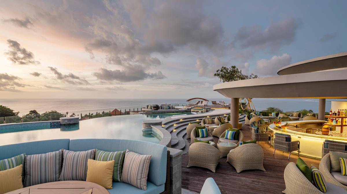 Ultimate Jimbaran Bay Clifftop Luxury with Daily Breakfast & Daily Lunch or Dinner at 11 Restaurants