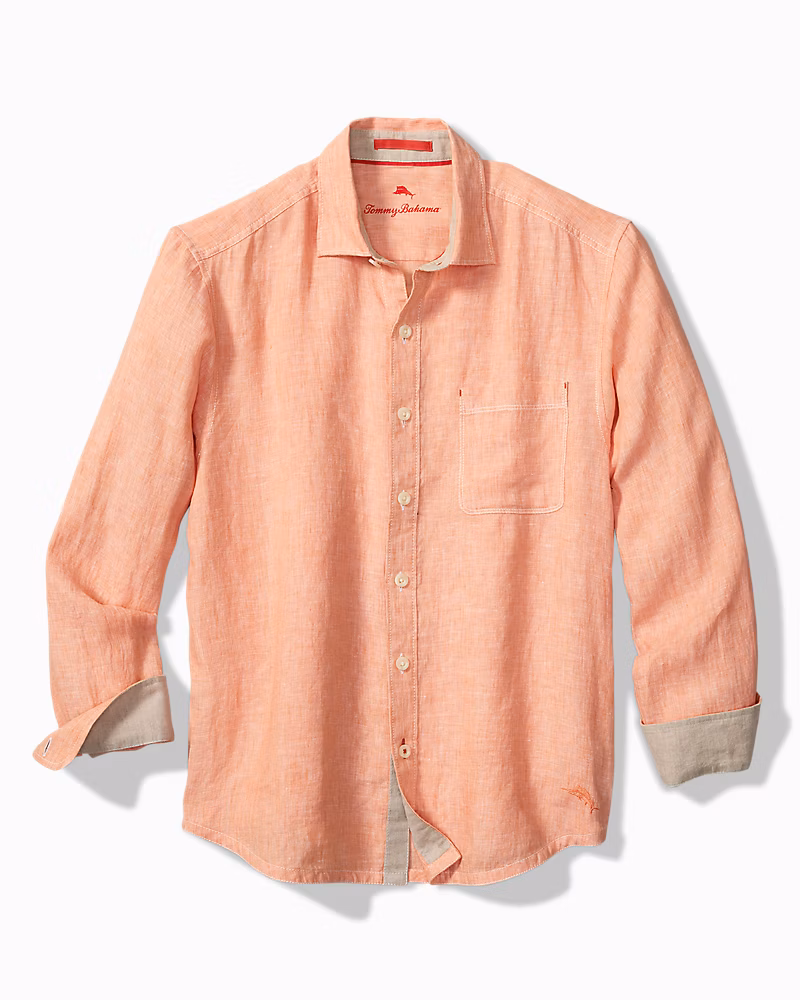 Image of Paradise Breezer Linen Long-Sleeve Shirt