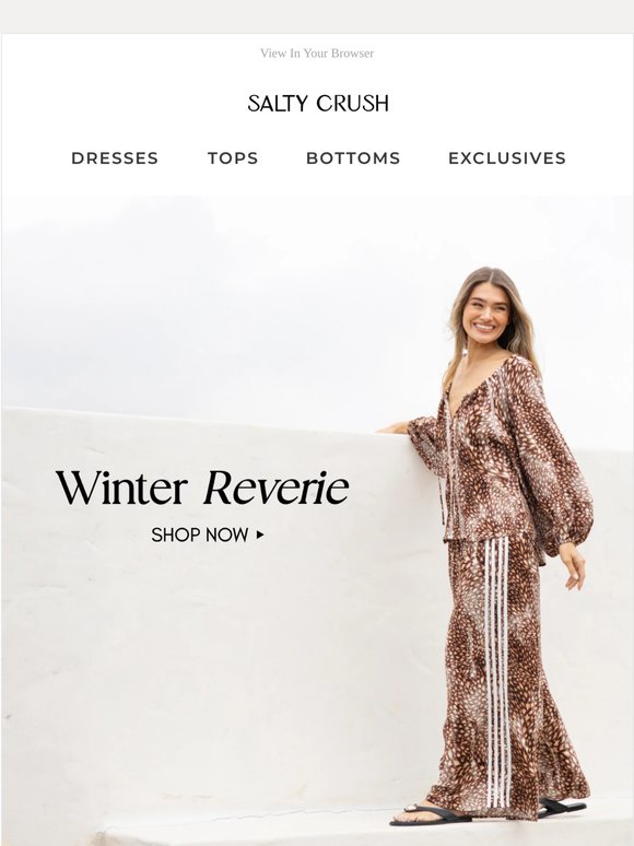 New Collection Drop : Winter Reverie ❄️