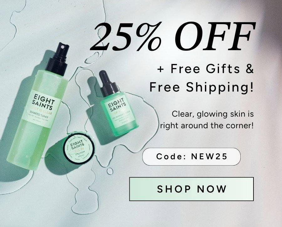 25% off + free shipping